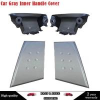 ราคา Car Gray Inner Handle Cover For Peugeot 107 Toyota Aygo Citroen C1 2005-2009 Door Buckle Hand Cover (53455609759)