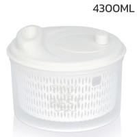 ราคา ที่สลัดน้ำออกจากผัก ตะกร้าล้างผัก ที่ล้างผัก ล้างผลไม้ ตะกร้าสลัดน้ำออกจากผัก สลัดน้ำออกจากผัก แบบมือหมุน Salad Spinner (20874193995)