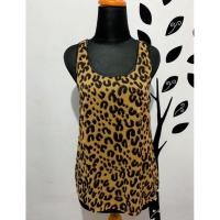 ราคา เสื้อลายเสือดาว Preloved | เสื้อกล้ามลายเสือดาว | เสื้อพิมพ์ลายเสือดาวผู้หญิง (54404282324)