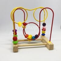 ราคา ของเล่นไม้ขดลวดฝึกสมาธิ+ลูกคิด ขดลวดเสริมพัฒนาการ เกมขดลวดฝึกสมาธิ (5313407500)