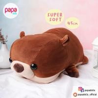 ราคา ตุ๊กตานาก ตัวนาก นาก ตุ๊กตาแมวน้ำ อุ๋งๆ อุ๋งอุ๋ง Otter Squishy 45cm มือ1 เนื้อมาช เนื้อนิ่ม ของแท้จากญี่ปุ่น Papadolls (13037728362)