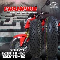 ราคา ยางMSX ยางหน้า120/70-12 + ยางหลัง 130/70-12 ยี่ห้อ CHAMPION รุ่น HR 79 (5201211254)