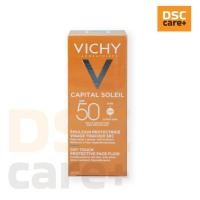 ราคา VICHY CAPITAL SOLEIL SPF50+ 50 ml กันแดดหน้า ป้องกัน UVA+UVB+Long UVA (52505373010)