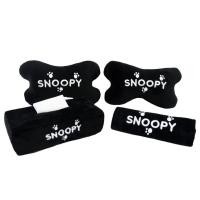 ราคา SESTANA DOLL หมอนในรถยนต์ ชุดรถ 3 In 1 Snoopy เข็มขัดนิรภัยสีดํา เข็มขัดนิรภัย พนักพิงศีรษะ ตัวอักษร (40955712308)