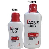 ราคา ✨โฉมใหม่✨Acne Aid Liquid Cleanser ขนาด 50 ml./100 ml.ผลิตภัณฑ์ทำความสะอาดผิวหน้าสำหรับผิวมัน ( Acne-Aid สีแดง) (7211492316)