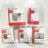 ราคา IKEA อีเกีย หลอดไฟ หลอดกลม หลอดจำปา LED E14 200 ลูเมน E27 400 ลูเมน หลอดโคมไฟ โคมไฟ tiktok โคมไฟหน้าเนียน (4122266483)