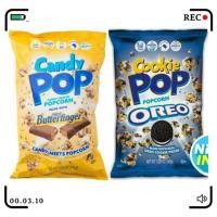 ราคา cookies POP Popcorn OREO คุ๊กกี้ป๊อปคอร์นผสมคุ๊กกี้โอรีโอ/บัตเตอร์ฟิงเกอร์ 149กรัม (29515678649)