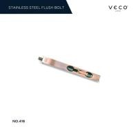 ราคา VECO กลอนฝังสแตนเลส รุ่น NO.416 ขนาด 8 นิ้ว (28976640159)