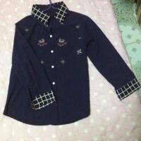 ราคา เชิ้ตสีกรม (10672561)