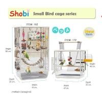 ราคา (สินค้าขายดี) กรงนก กรงชูก้า Shobi รุ่นPE182 (9194202628)