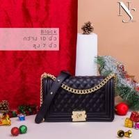 ราคา NISA นิสา แบรนด์แท้ ทรงBoy สวยมากกก หนังนุ่มมาก (5676246320)