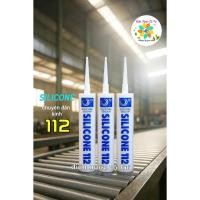 ราคา กาวแก้วซิลิโคนสีขาวใส 112 - กาวซิลิโคนดวงจันทร์ 112 (25275223004)