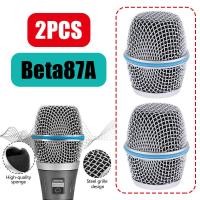 ราคา 2 ชิ้นเปลี่ยนไมโครโฟน Grille หัวเหล็กเหมาะสําหรับ Shure Beta87A Beta87 (57955726624)
