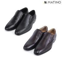 ราคา MATINO SHOES รองเท้าชายคัทชูหนังแท้ รุ่น MC/B 3022 - BLACK/BROWN (43161591474)
