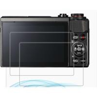 ราคา 2 ชิ้นกระจกนิรภัยใสสําหรับ Canon PowerShot G7X Mark II / G9X Mark II กล้องดิจิตอลฟิล์ม LCD (18952028745)