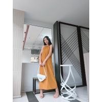 ราคา 2543EVERYDAY BASIC MAXI DRESS เดรสยาวเบสิคทรงขายดี ผ้าวาเลนติโน่ เนื้อผ้าหนาเรียบ ไม่สากผิว พริ้วๆ (11391366664)