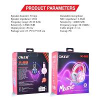 ราคา หูฟังเกมมิ่ง เสียงดี มีไฟ Gamming Headset Oker X99 (7788166991)