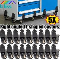 ราคา [HGB]ล้อคงที่รูปตัว L 5 ชิ้น, PVC เหล็กสําหรับงานหนักสําหรับตู้เฟอร์นิเจอร์ชั้นวางกล่องเก็บของ, รูเจาะล่วงหน้า, การติดตั้งได้ง่าย (53003921971)