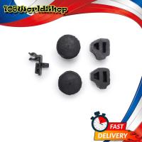 ราคา ชุดยางรองค้ำฝากระโปรงหน้า+แป้นรับขาเหล็กค้ำ สีดำ ใส่ Isuzu TFR 1988 - 2002 Isuzu TFR TF Pick Up ปี1988 - 2002 (6987067784)