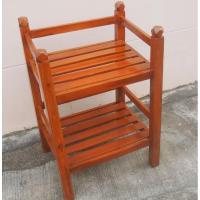 ราคา FurDIY ชั้นวางของไม้สัก 2 ชั้น 45x45สูง55ซม. สีสักน้ำตาลส้มเคลือบเงา (29411335837)