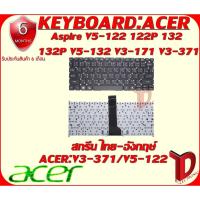 ราคา KEYBOARD:ACER V3-371 ใช้ได้กับรุ่น V5-122 122P 132 132P V5-132 V3-171 (4441114323)