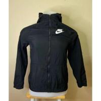 ราคา เสื้อแขนยาว Nike แท้ ผ้าร่ม สีดำ เด็กโต (22189103582)