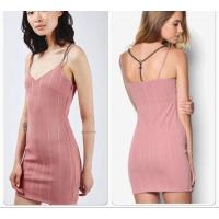 ราคา Topshop : S เดรสสั้น สายเดี่ยว ชุดออกงาน ราตรี สีชมพู (42601358597)