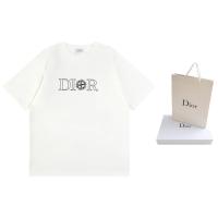 ราคา เสื้อยืดพิมพ์ลายแขนสั้น Dior สำหรับทุกวัน สไตล์เรโทร (50354716640)