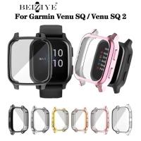 ราคา beiziye เคส Garmin venu sq/venu sq 2 แบบนิ่ม ชนิด TPU ป้องกันเต็มรูปแบบ สำหรับ garmin venu sq music (9477976015)