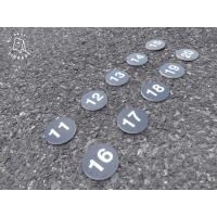 ราคา (สีดำ) ป้ายเลขโต๊ะ เรียงเลข เซต 10ชิ้น/20ชิ้น เลขโต๊ะน่ารักๆ บัตรคิว พลาสวูดสีดำ ตัวเลขสีขาว ป้ายโต๊ะ เลขโต๊ะ (43454372322)