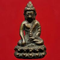 ราคา พระกริ่งมหาสิทธิโชค พิมพ์กลาง เนื้อโลหะผสม พระอาจารย์เชื้อ วัดสะพานสูง ปี 2506 (21200167974)