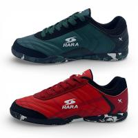 ราคา HARA Sports รองเท้าฟุตซอล รุ่น Futsal-X รองเท้าฟุตซอล FS28 สีแดง/เขียว (56604288803)
