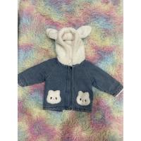 ราคา เสื้อเด็กบุขน กันหนาว สียีนส์ 80-90 ใส่ได้ (28325074973)