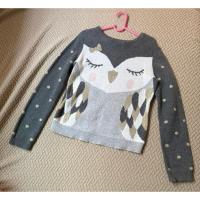 ราคา เสื้อแขนยาวไหมพรมสีเทา H&M Size4-6Y (51404826934)