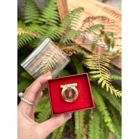 ราคา แหวนผ้าพันคอ Salvatore Ferragamo logo scarf ring แท้ใหม่สวย (24384462174)