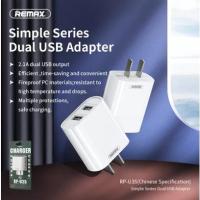 ราคา REMAXแท้!!! หัวชาร์จ หัวชาร์จมือถือ USB 2พอร์ต 2.1A RP-U35 **รับประกัน1ปี** (8455577845)