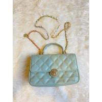 ราคา (มือสอง) LYN แท้ 100% กระเป๋าถือ Ravioli สีเขียวพาสเทล Collection ปี 2023 (28685638708)