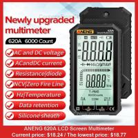 ราคา Aneng มัลติมิเตอร์หน้าจอ LCD 4.7 นิ้วขนาดใหญ่ Quan 620A (11315301773)