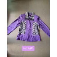 ราคา เสื้อคลุม แต่งด้วยผ้าจกทอมือ ยี่ห้อ christiana (23015650222)