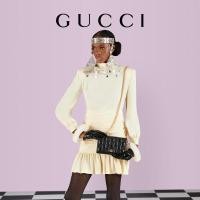 ราคา GUCCI GUCCI GG Matelassé Ladies Mini Chain Wallet (44552808607)