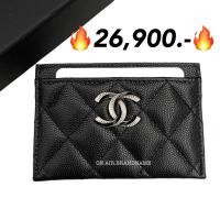 ราคา New chanel card holder โลโก้สวยมาก ใส่บัตร สวยๆ (43153781507)