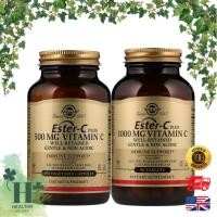ราคา พร้อมส่ง Solgar Ester-C Plus วิตามินซี Vitamin C 500mg 100เม็ด และ 1000mg 90เม็ด (28863963812)