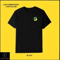 ราคา เสื้อยืดคอกลมผ้าฝ้ายสําหรับผู้ชายและผู้หญิงโลโก้เย็บปักถักร้อย SUBWAY SANDWICH BAJU SULAM (43263398587)