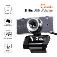 ราคา กล้อง Webcam Gsou B18 By OKER กล้องเว็บแคม 480P พร้อมไมค์โครโฟนในตัว (4877817061)