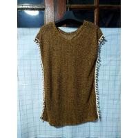 ราคา เสื้อสีน้ำตาลทองคล้ายไหมพรม (13375090565)