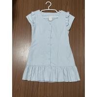 ราคา มือสอง เดรส lyn around sz. m แท้ 100% สีฟ้าอ่อน ลายจุด (11285218591)
