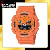 ราคา นาฬิกาข้อมือผู้ชาย ยี่ห้อ G-Shock Hot Rock Digi-Analog รุ่น GA-100RS-4ADR (8667758602)