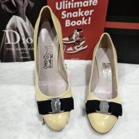 ราคา รองเท้า Ferragamo งานมือสองงานตู้ญี่ปุ่นSz38/24cm (41319563513)