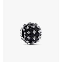 ราคา (ของแท้ พร้อมส่ง)สวยมาก‼️ Pandora Sparkling Round Black Charm แพนโดร่าชาร์มกลมดำ ของแท้ มือหนึ่งครับผม (55105491839)