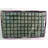 ราคา ตรายาง ก-ฮ / สระ/ วรรณยุกษ์ /เลข ๐-๙ / ตราปั๊ม จุดประ ขนาด 0.8 มิล. แบบเหลี่ยม No.72 (2287232830)